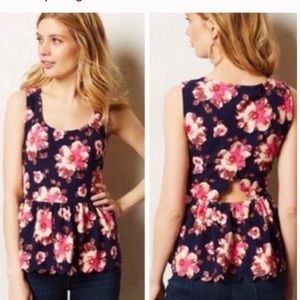 Anthropologie Sleeveless Blouse